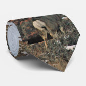 Buck hert eerste sneeuw stropdas (Opgerold)