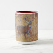 Buck Herten Natuur Art Wild Animal Mok Cup (Midden)
