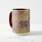 Buck Herten Natuur Art Wild Animal Mok Cup (Voorkant links)