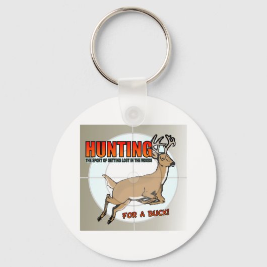 Buck Hunting Sleutelhanger (Voorkant)