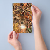 Buck in Camo White Tail Deer Flyer (Hand)