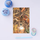 Buck in Camo White Tail Deer Flyer (Enkel)