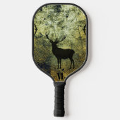 Buck in de Bossen Modern Monogram Pickleball Paddle (Achterkant)