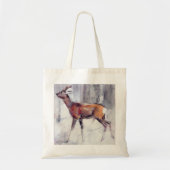 Buck in de sneeuw van 2000 tote bag (Voorkant)