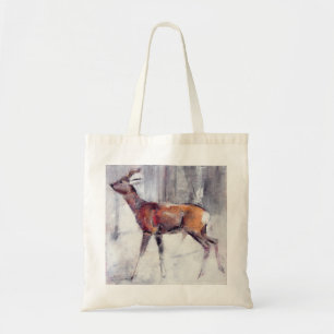 Buck in de sneeuw van 2000 tote bag