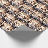 Buck in de winter Bossen Cadeaupapier (Hoek)