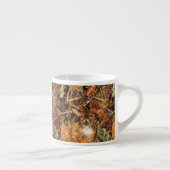 Buck in Herfst Camo White Tail Deer Espresso Kop (Rechts)