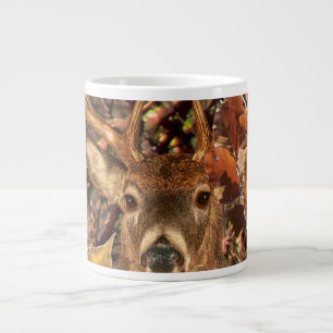 Buck in Herfst Camo White Tail Deer Grote Koffiekop