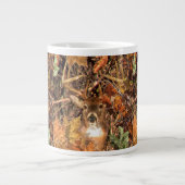 Buck in Herfst Camo White Tail Deer Grote Koffiekop (Voorkant)