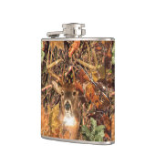 Buck in Herfst Camo White Tail Deer Heupfles (Links)