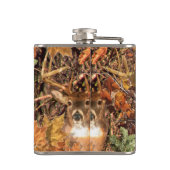 Buck in Herfst Camo White Tail Deer Heupfles (Achterkant)