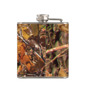 Buck in Herfst Camo White Tail Deer Heupfles (Achterkant)