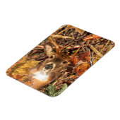 Buck in Herfst Camo White Tail Deer Magneet (Linkerzijde)