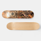 Buck in Herfst Camo White Tail Deer Persoonlijk Skateboard (Horizontaal)