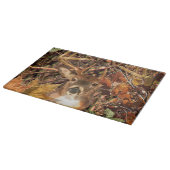 Buck in Herfst Camo White Tail Deer Snijplank (Hoek)