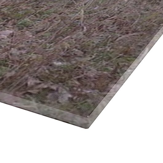 Buck in het snijbord van de bossen snijplank (Hoek)