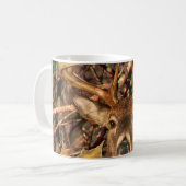 Buck in Hunter Camo White Tail Deer Koffiemok (Voorkant links)