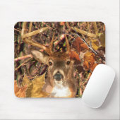 Buck in Hunter Camo White Tail Deer Muismat (Met muis)