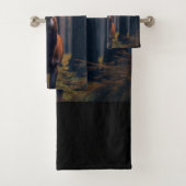 Buck in the Forest Bad Handdoek (Insitu)