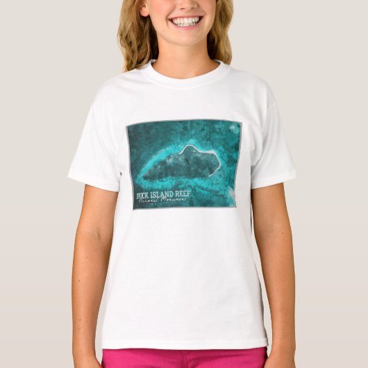 BUCK ISLAND - VIRGIN - EILANDEN VERENIGDE STATEN T-SHIRT (Voorkant)