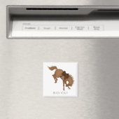 Buck Jou! Grappig Bruin Paard Magneet (Insitu (Vaatwasser))