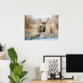 Buck Koppel | Mule Deer Poster (Thuiskantoor)