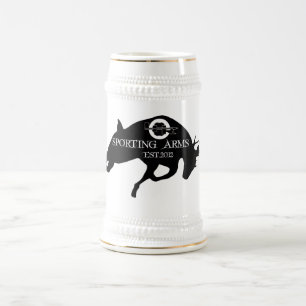  BUCK LHR BEER STEIN BIERPUL