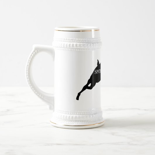  BUCK LHR BEER STEIN BIERPUL (Links)