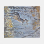 Buck Meadow Fleece Deken (Voorkant (Horizontaal))