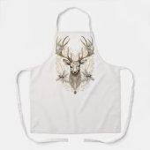  Buck met Holly en bessen kerst Schort (Voorkant)