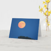 "Buck Moon" felicitatie Kaart (Gele Bloem)