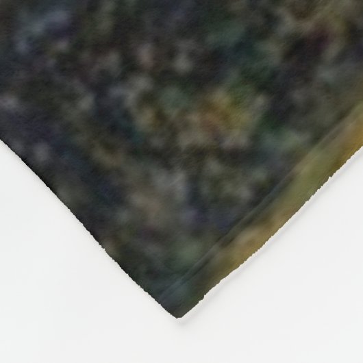 Buck N Doe Herten In Het Lange Gras Fleece Deken (Hoek)