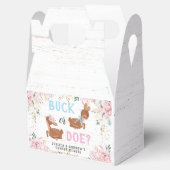 Buck of Doe? Baby shower onthullen Bedankdoosjes (Geopend)