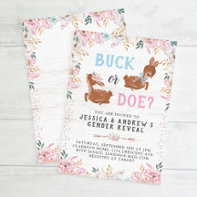 Buck of Doe? Baby shower onthullen