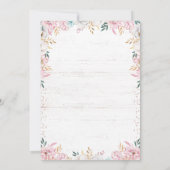 Buck of Doe? Baby shower onthullen Kaart (Achterkant)