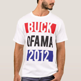 Buck Ofama 2012 - RedWhiteBlue T-shirt