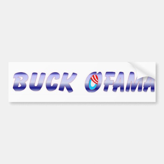 BUCK OFAMA B STICKER (Voorkant)
