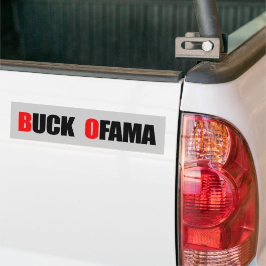 BUCK OFAMA Bumpersticker (Op Truck)