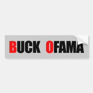 BUCK OFAMA Bumpersticker