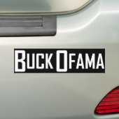 Buck Ofama Bumpersticker (Op auto)