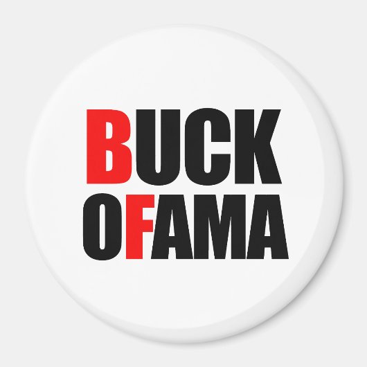 BUCK OFAMA MAGNEET (Voorkant)