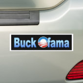 Buck Ofama - Obama Bumpersticker (Op auto)