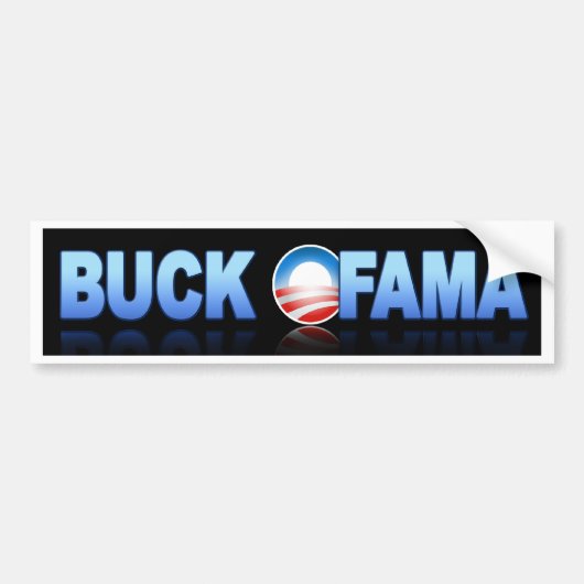 Buck Ofama - Obama Bumpersticker (Voorkant)