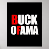 BUCK OFAMA POSTER (Voorkant)