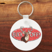 Buck Off by Mudge Studios Sleutelhanger (Voorkant)