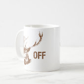 Buck off koffiemok (Voorkant links)