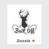 Buck off sticker (Vel)