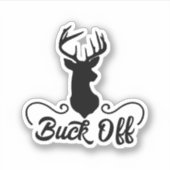 Buck off sticker (Voorkant)