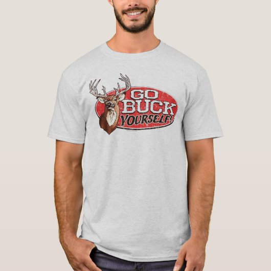 Buck off t-shirt (Voorkant)