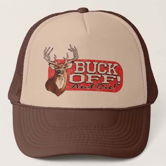 Buck off trucker pet (Voorkant)